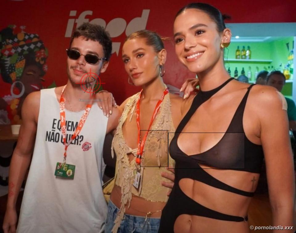 Bruna Marquezine en carnaval con un vestido transparente - Foto 242717