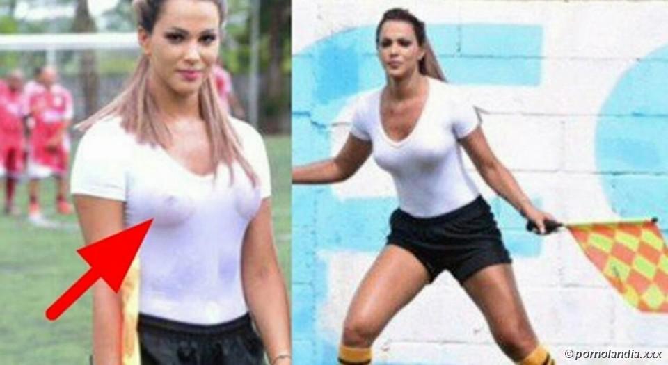 BANDEIRINHA SE MOJA LA CAMISA Y MUESTRA SUS GRANDES PECHOS - Foto 172713