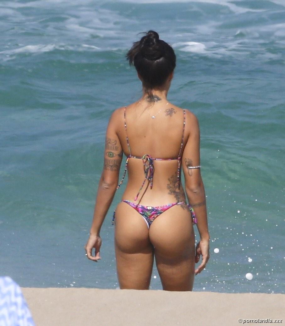 Aline Riscado captada en la playa en bikini - Foto 167961