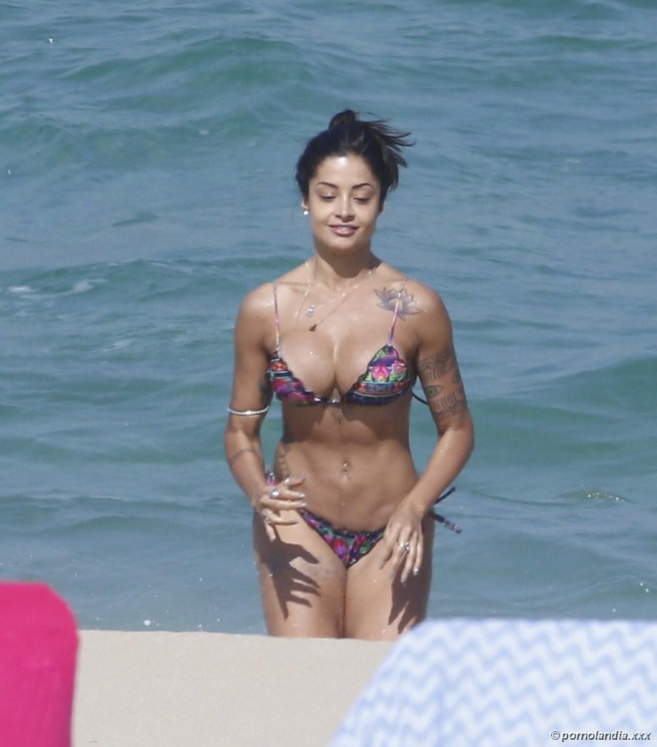 Aline Riscado captada en la playa en bikini - Foto 167964