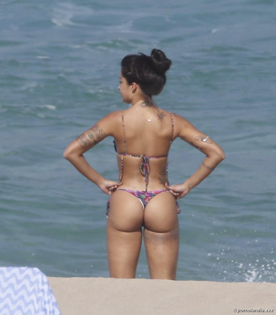 Aline Riscado captada en la playa en bikini - Foto 167975