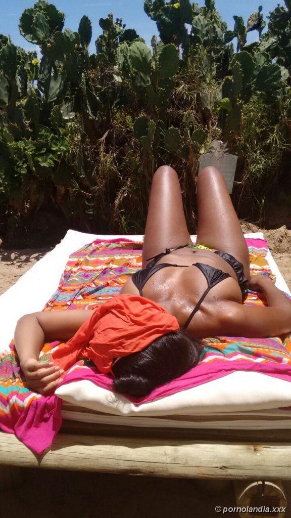 Negra caliente en fotos porno con su novio - Foto 127676