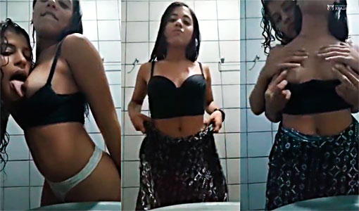 La Joven Se Masturba En Un Bar De Brasil