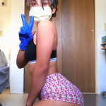 Gifted Black Gets All The Creamy Cum From Her Pussy