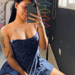 Brasileña baila en la Yema de su novio