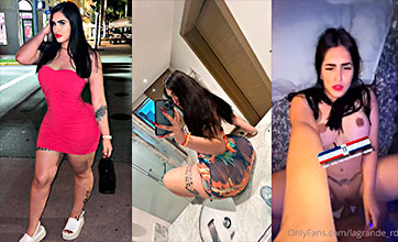 Transexual Dominicano Scarlet Se Deja Reventar El Culo Por Un Flaquito