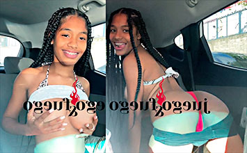Annie Cruz la rompe nalgas