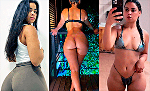 Delgadita Dominicana Le Gusta Pajearse Antes De Bañarse