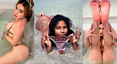 NyNy Irene fucking with her 3 lesbian friends
