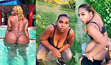 Tetona Dominicana Interactuando Con Algunos Pervertidos De Instagram