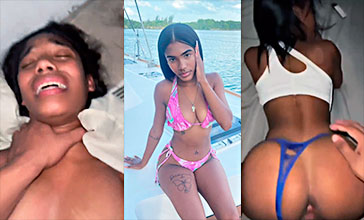 Dominicana Mami Kim Filtra Video Porno Lésbico Con Aidelis Estrella