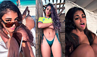 Alexandra Cavalcante likes her pussy punished hard