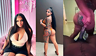 Tetona Dominicana Dándole Rica Afeitada A Su Coño