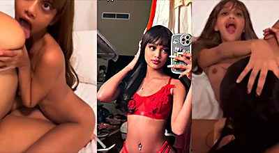 Emily Willis Relaja Con El Moreno A Pesar Del Tamaño Del Pene