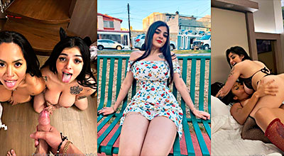 Gina Valentina Y Su 2 Amigas Chantajean Al Entrenador Por Sexo