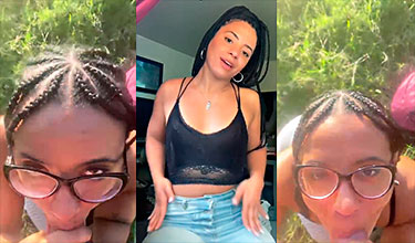 La chinita y la negrita rapando de aduro