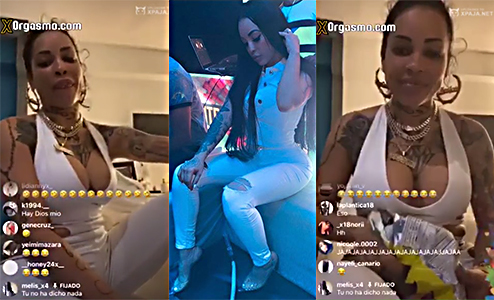 Latina Con Curvas Sensual Bailando Mi Verga