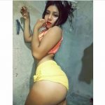 the busty young woman is fascinated by threesomes with friends