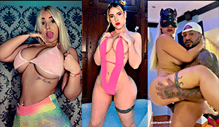 xxx porn video of Addison Rae swallowing a big penis