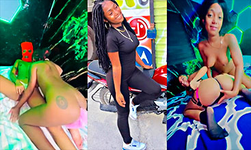 Dominicana Zuleika Paulino Con Una Lesbiana Muy Jovencita