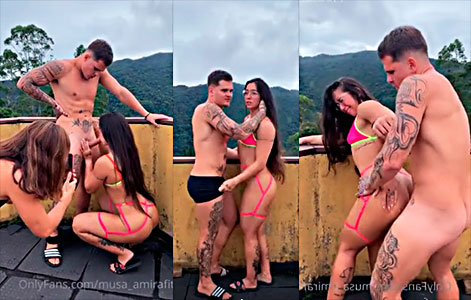 Dominicana Singa Con El Vecino Polla Grande